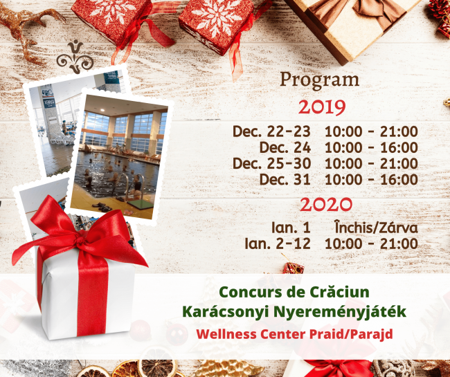 Karácsonyi-Nyereményjáték-Parajd-Wellness-Központ